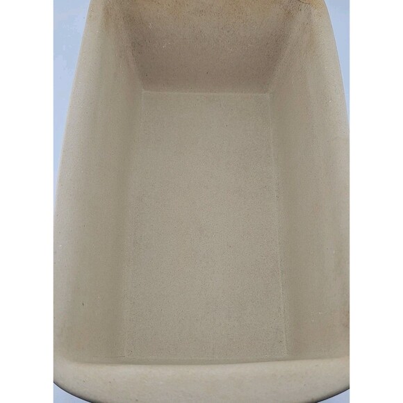 Pampered Chef Stoneware Loaf Pan Bread Meatloaf Made in USA Family Heritage - Picture 10 of 12